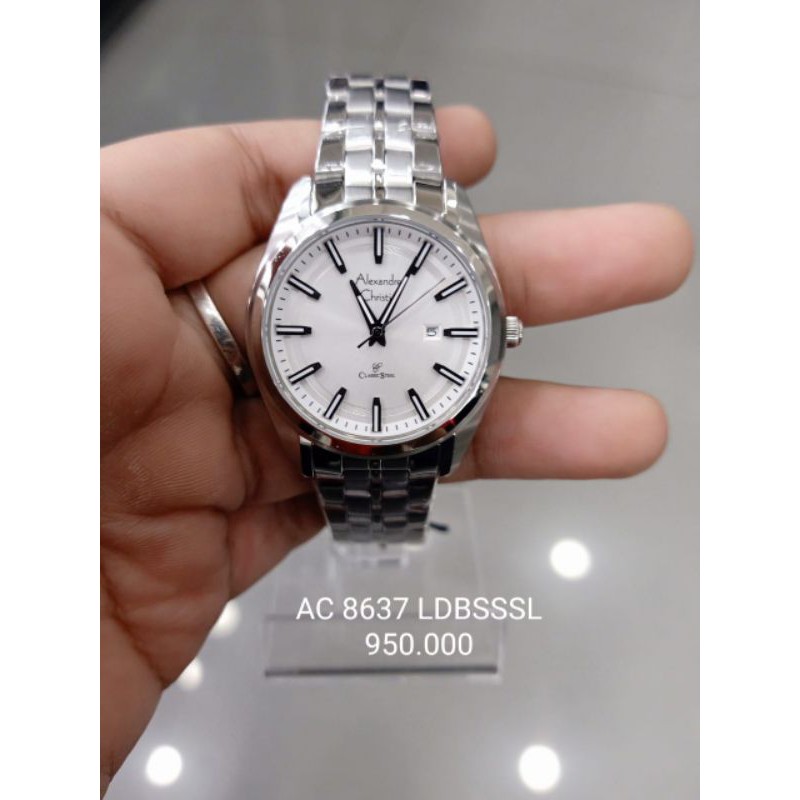 AC8637 / Alexandre Christie AC 8637 LD Silver