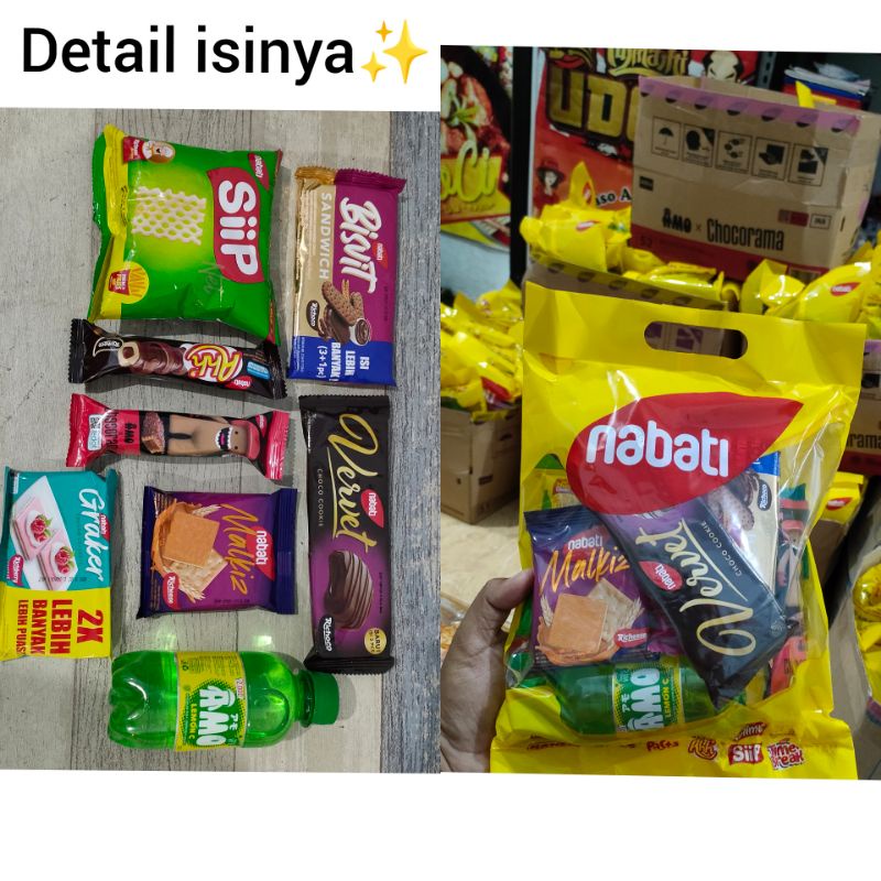 PAKET HEMAT PRODUK NABATI/MAYORA BENG-BENG MURAH / PAKET ULTAH /ULANG TAHUN HAJATAN /PAKET MAULUD NA