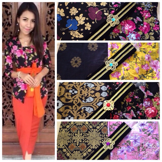 Set kebaya jadi buble flower