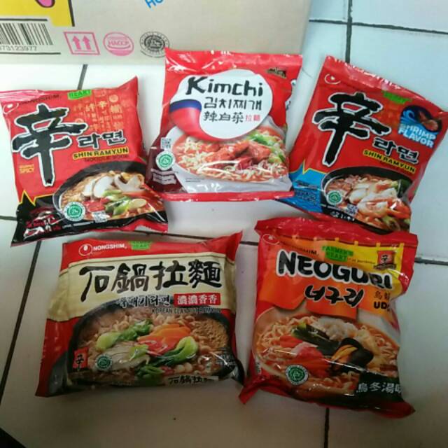 Mie nongshim halal...exp mei 2021