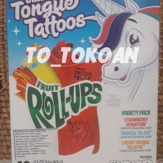 

Fruit Roll Up Variety Pack | Permen 141 Gr