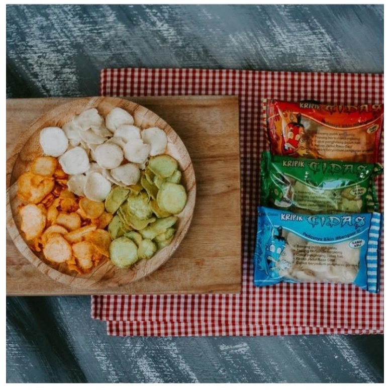 

KERIPIK CIDAS KHAS BANYUWANGI/KERIPIKPEDAS/CIDAS/KERIPIKMURAH/CAMILANPEDAS