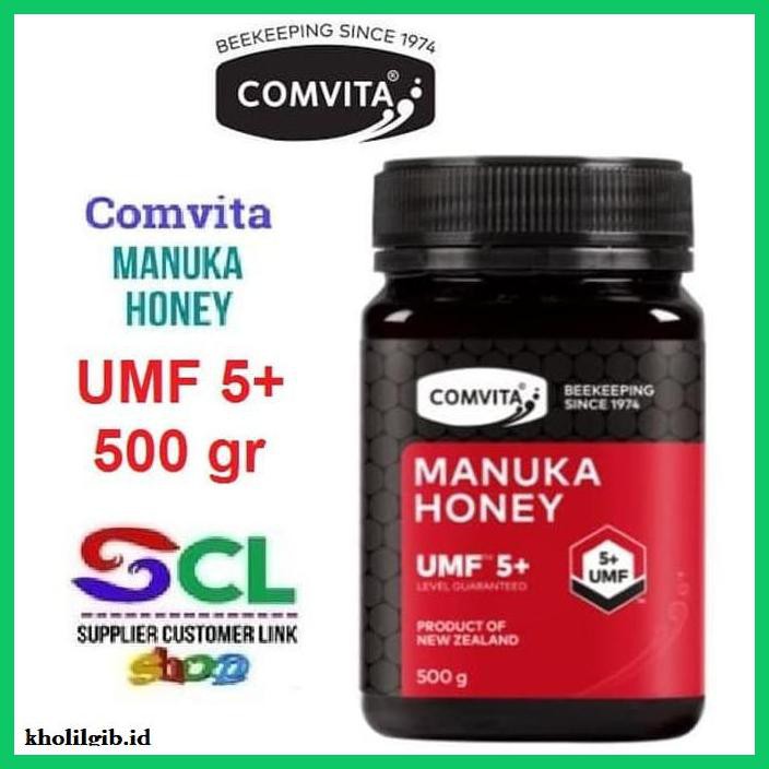 

MADU-MINUMAN- COMVITA MANUKA HONEY UMF 5+ 500GR -ASLI-BUKAN-KAWE-KAWE-