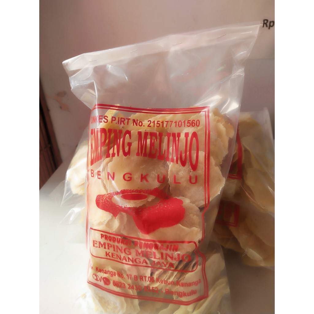 

TERLARIS - EMPING MELINJO BENGKULU ORIGINAL 500gr