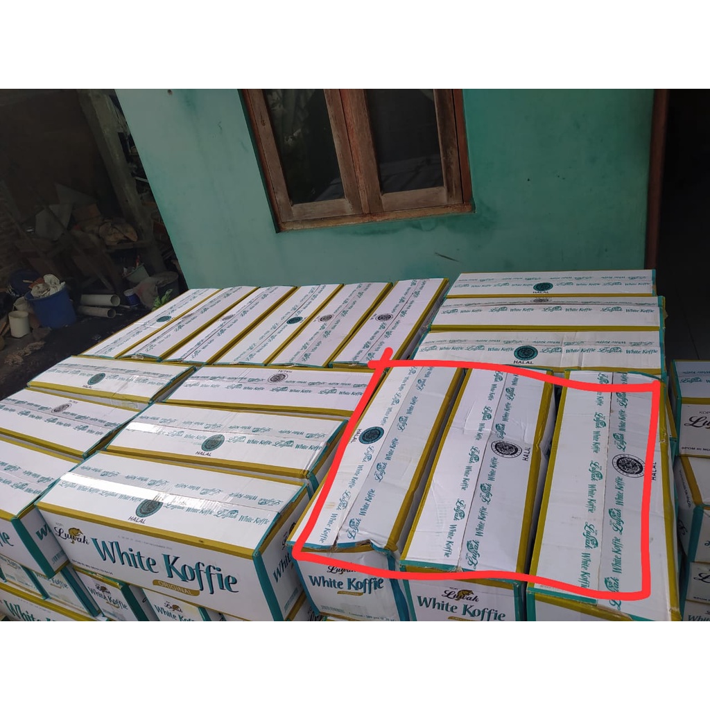 

Luwak White Coffee (1 Dus/karton ISI 200 sachet)