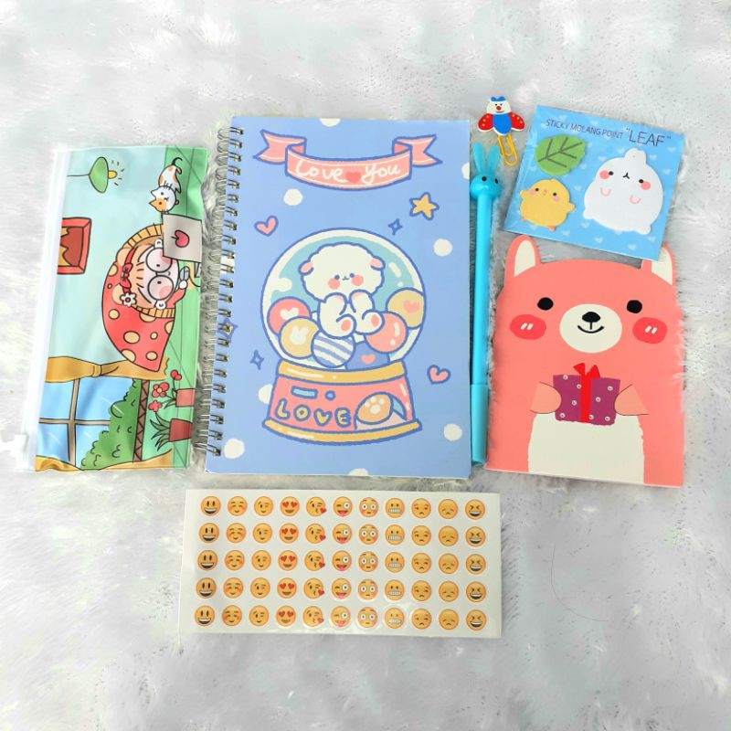 

Hampers Gift Box Stationery / Alat Tulis / Kotak Kado Stationery Part 2
