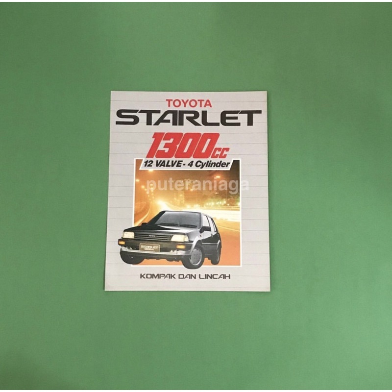 Brosur TOYOTA Starlet Kotak 1300cc