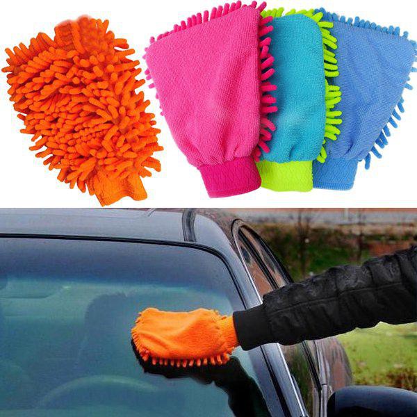 SARUNG TANGAN CENDOL MICROFIBER LAP DETAILING 2 SISI WARNA ACAK