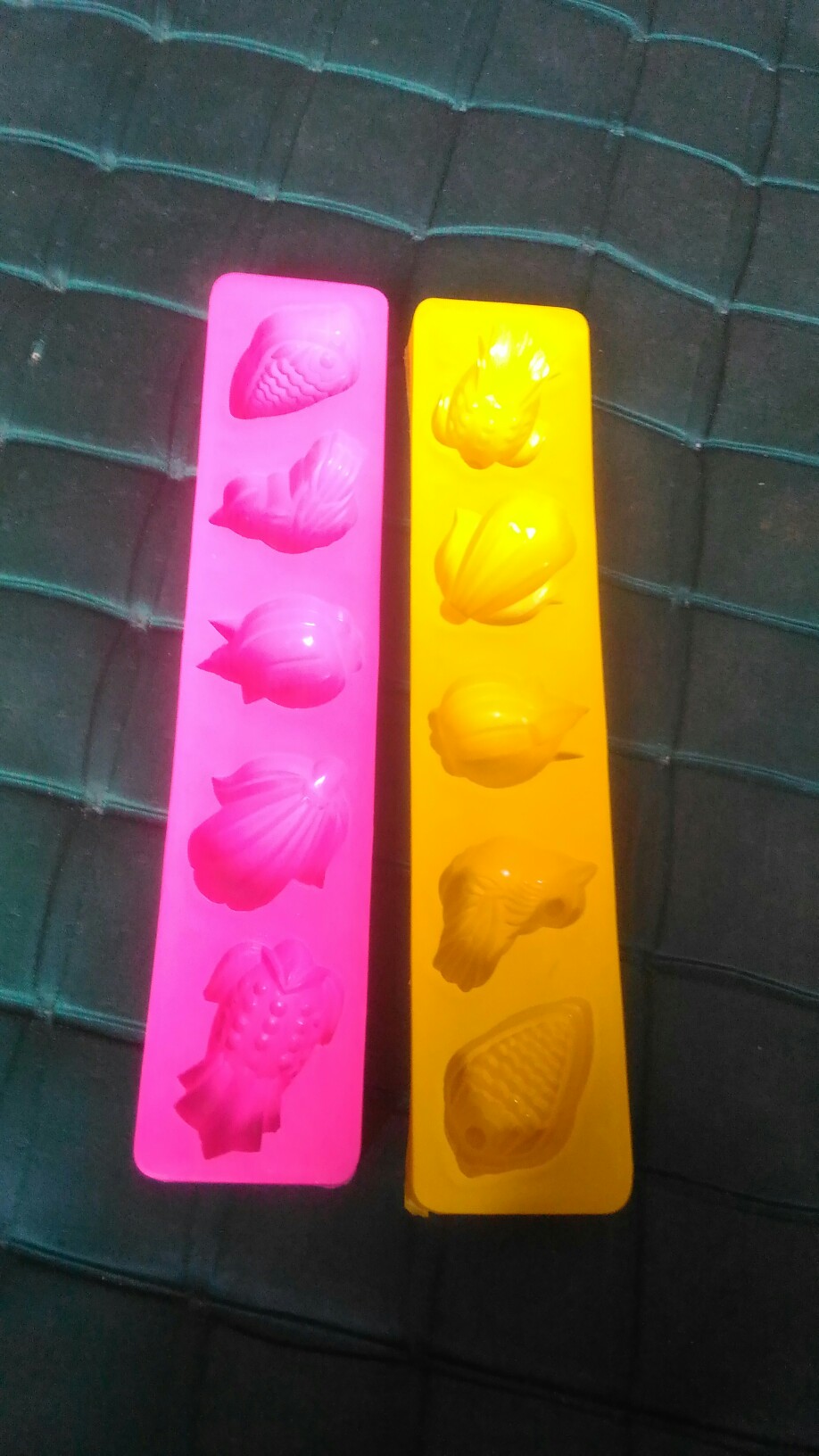 Cetakan Kue Bangkit Dan Sagu Plastik 5 Variasi Motif