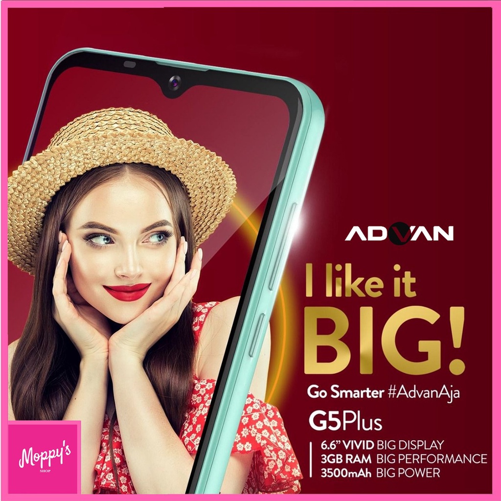 NEW ADVAN G5 PLUS ram 3gb rom 32gb garansi resmi Advan