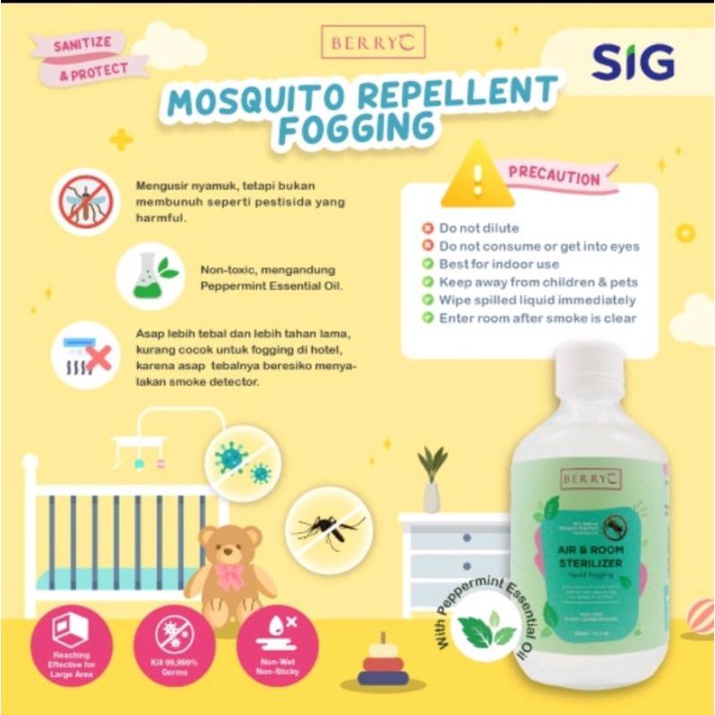 BerryC Liquid Fogging Mosquito