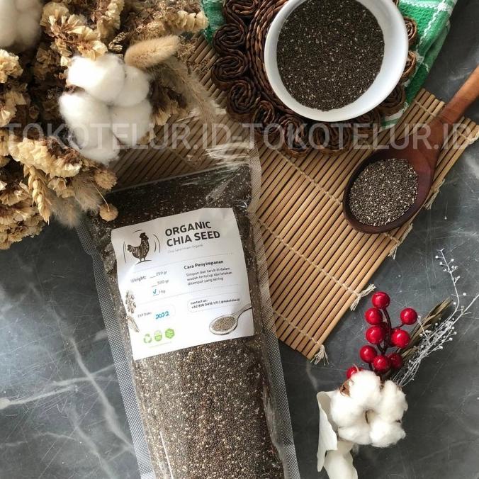 

Organic Black Chia Seed 1KG / Chiaseed Hitam Organik