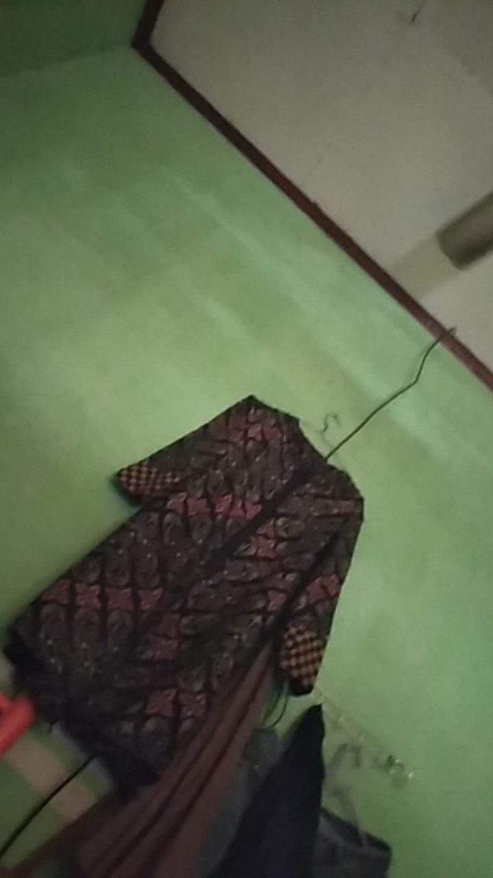 Tunic Batik Ziggy Tali Bunga Zigzag Lawasan Tunik Batik Seragam Kantor Batik Kerja Modis Cantik