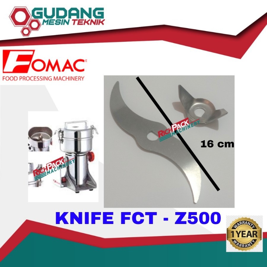 PISAU MILLER FCT-Z500 KNIFE FOMAC