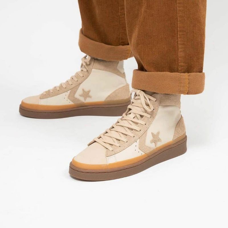 converse pro leather mid top