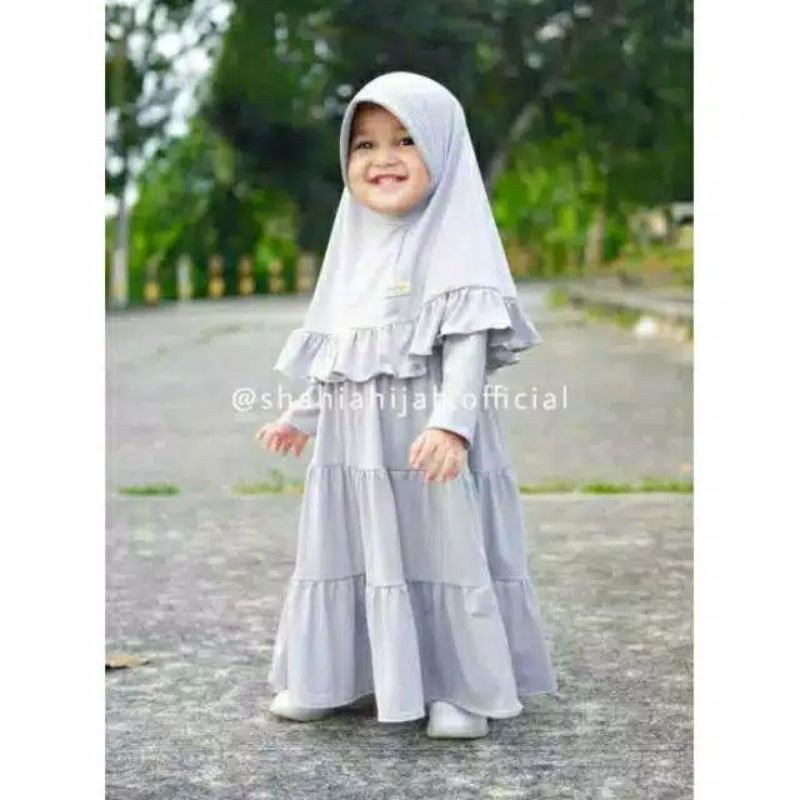 GAMIS CANDA SUSUN ANAK / GAMIS JERSEY ANAK / GAMIS SUSUN