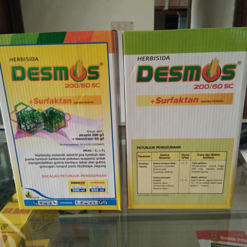 HERBISIDA DESMOS 200/60 SC. Basmi gulma pada tanaman jagung.