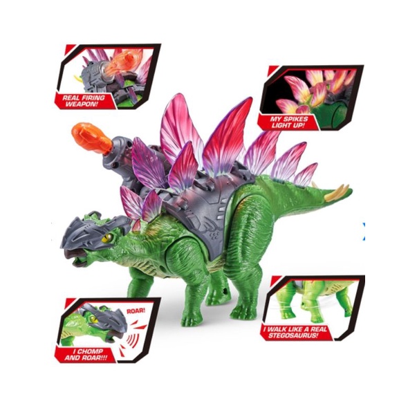 Zuru Robo Alive Dino Wars S1 Stegosaurus