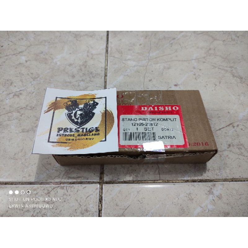 Stang seker Satria 2tak Lumba / Hiu