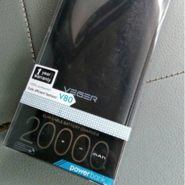 Powerbank Veger 20000 mAh