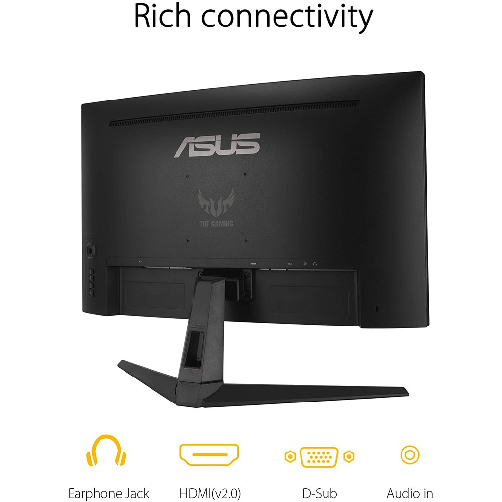 Asus TUF VG27VH1B 27 inch 165Hz Full HD Adaptive Sync Gaming Monitor