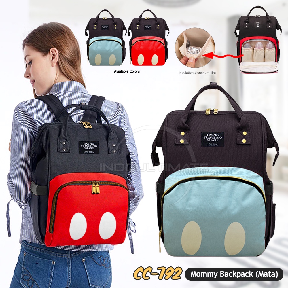 Ransel Mommy Bag CC-792 / CC-793 Tas Bayi Ransel Besar Tas Popok Bayi Baby Tas Botol Susu