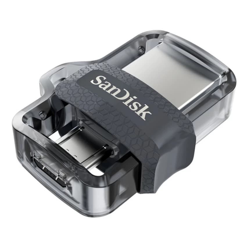 Flashdisk Sandisk OTG M3.0 BLACK 256gb