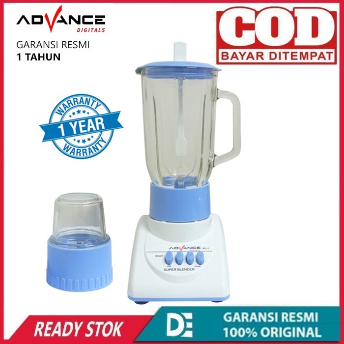 Blender advance Bl-2 Kapasitas 1,2Liter Multifungsi Bergaransi