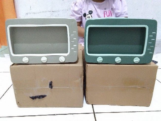 Kotak Tisu Bentuk Tv Retro / Kotak Tisu Unik / Tempat Tisu Tv Retro