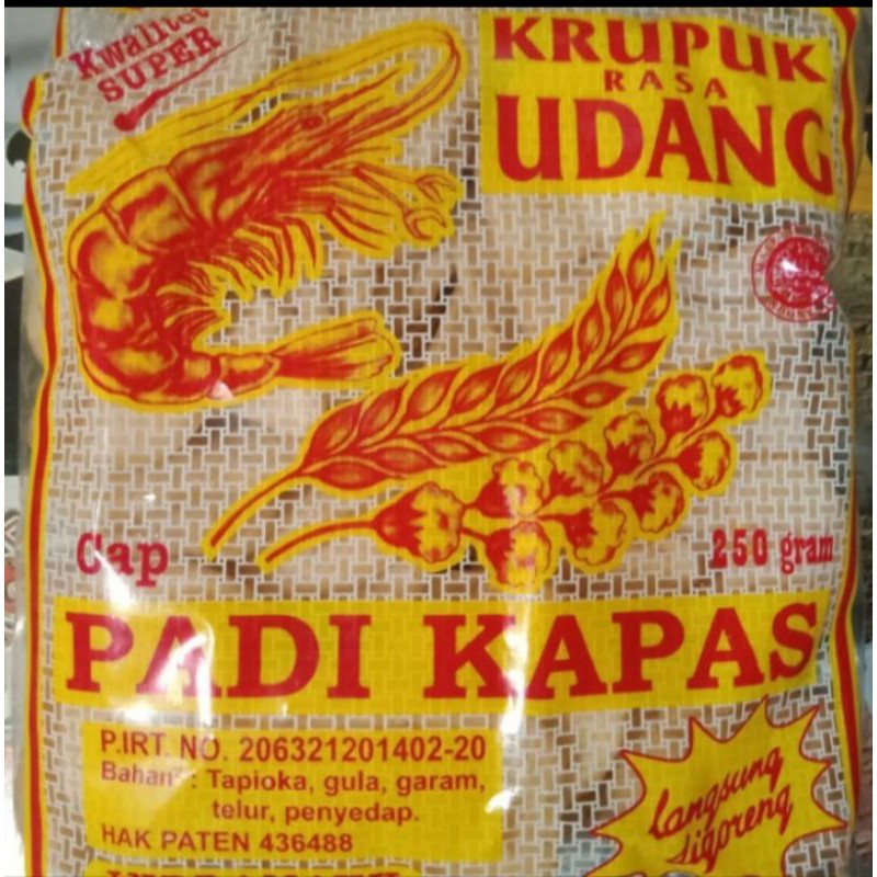 

KERUPUK UDANG KHAS INDRAMAYU PADI KAPAS SUPER 250 GRAM