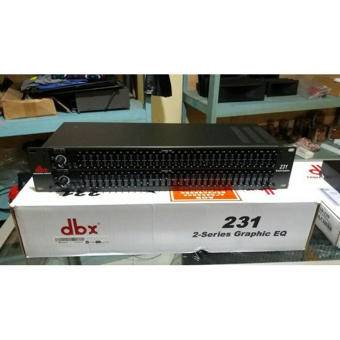 Equaliser dbx 231 Profesional Audio
