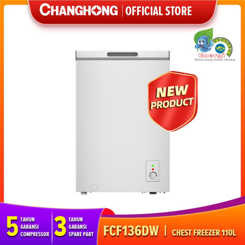 Box Freezer / Chest Freezer Changhong FCF136DW