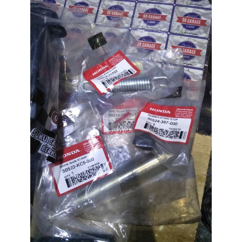 standar tengah set honda win