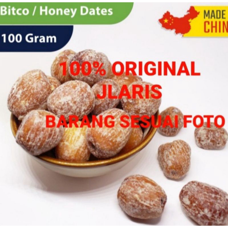 

500gram Bitco golden / Honey Dates / kurma madu / mi Zao / bit co