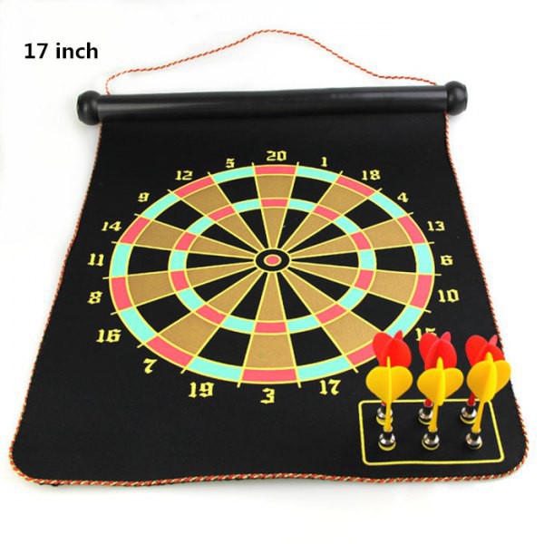 Magnetic Dart Game 17&quot; with 6 magnet arrow, Largest Dart magnet ever..