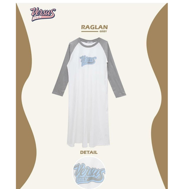 Versus City Raglan grey