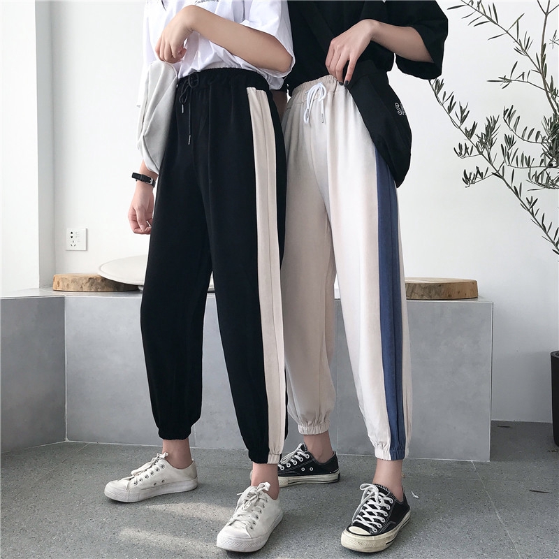  Bayar Di  Tempat Xiaozhainv Longgar Celana  Bahan Celana  