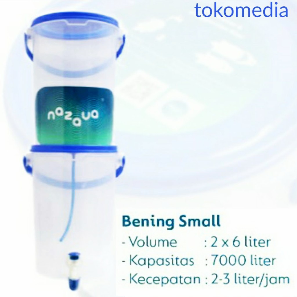 Filter air keramik Nazava Filter Air Minum 6 Liter Small Lebih Murah