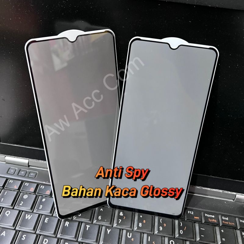 glass Anti Spy Xiaomi Redmi 9A/9C/10A/10C/ Note 8/8 Pro/Note 9/9 Pro/Note 10/10S/10 Pro/Note 11/11 Pro/ Anti Gores Spy Kaca