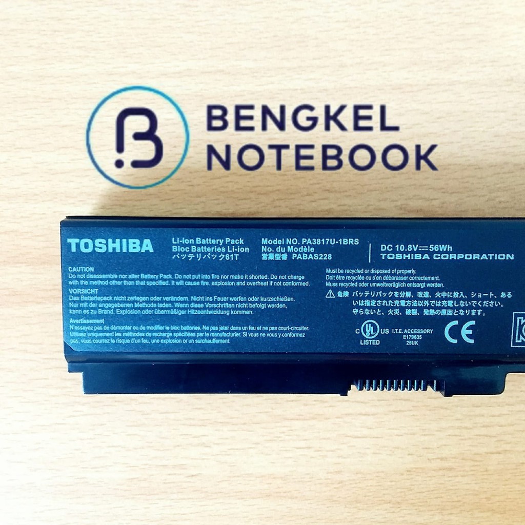 Baterai Toshiba PA3816U-1BRS PA3817U-1BRS PA3817 Toshiba Satellite L640 L645 C640 C600 L740 L745 ORIGINAL