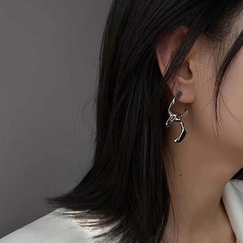 Anting Bentuk Salib Bahan Logam Untuk Wanita