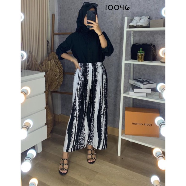 Celana Kulot Tie Dye | Bahan Kulot Bahan Katun | Kulot Tie Dye Panjang | Celana Tie Dye Panjang