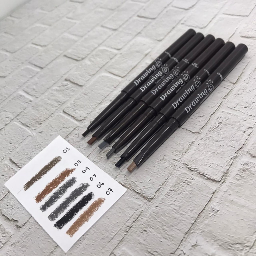 [+Brush] DNM AUTOMATIC DRAWING EYEBROW PENCIL + BRUSH / DNM PENSIL