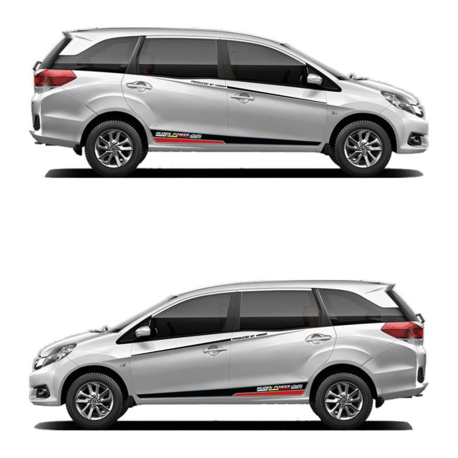 Stiker Mobil Cutting Honda Brio Mobilio Jazz Brv Hrv Crv Cutting Sticker Mobil Mugen Power Striping 