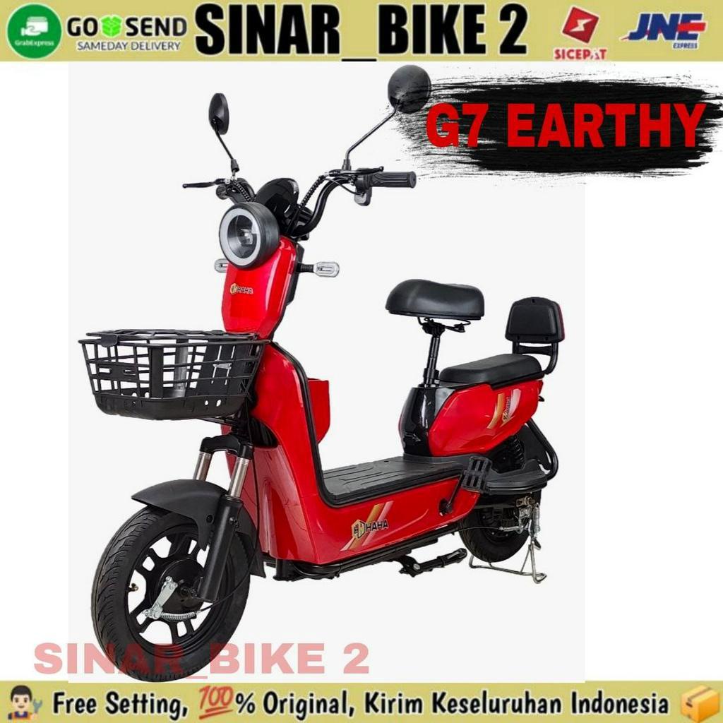 Sepeda Listrik HAHA G7 EARTHY Watt Electric E-Bike