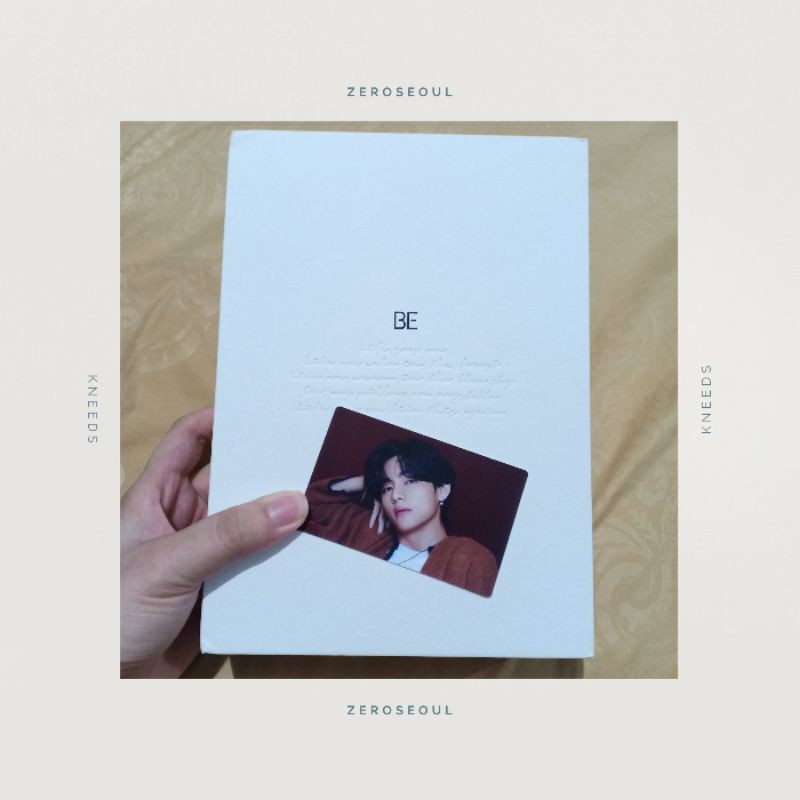 [READY] BTS BE LD ALBUM OFFICIAL LUCKY DRAW BE TAEHYUNG CLOSE UP CU V