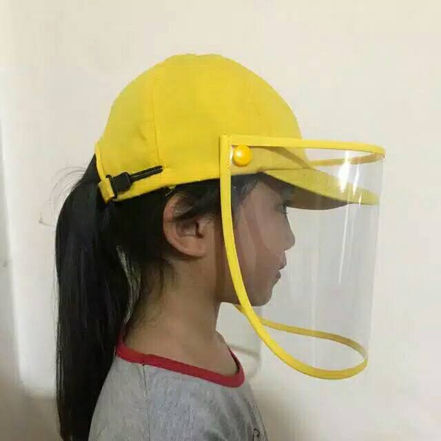 Face shield topi pelindung wajah