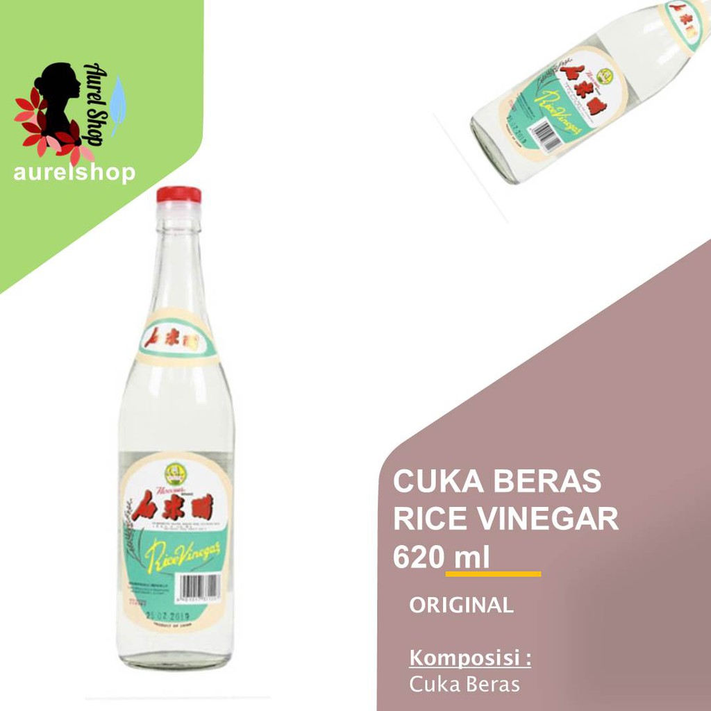 

NARCISSUS Cuka Beras Rice Vinegar kemasan Botol 620 ml