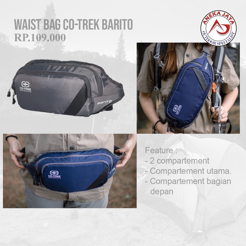 WAIST BAG CO-TREK BARITO