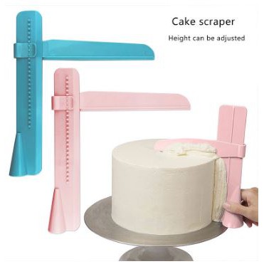 Cake Scrapper Penghalus Buttercream Cake Food Grade PP Plastic